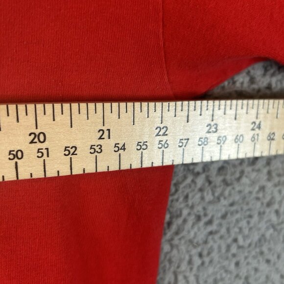 VTG 90s Disney Winnie The Pooh T Shirt XL Red Embroidered Soft Pooh Graphic - Picture 6 of 7